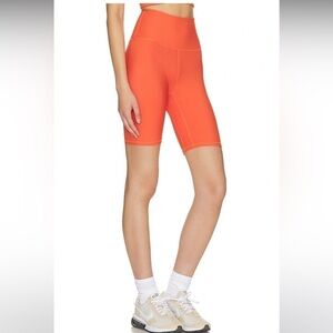 Varley Let’s Move Rib Short in Orange Rust small